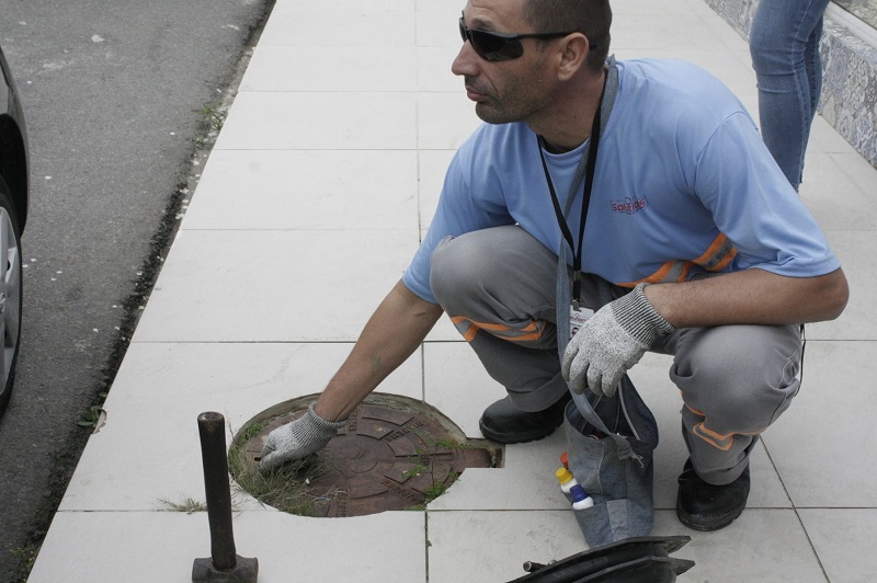 Fiscalização com microfilmagem será feita para identificar ligações clandestinas de esgoto