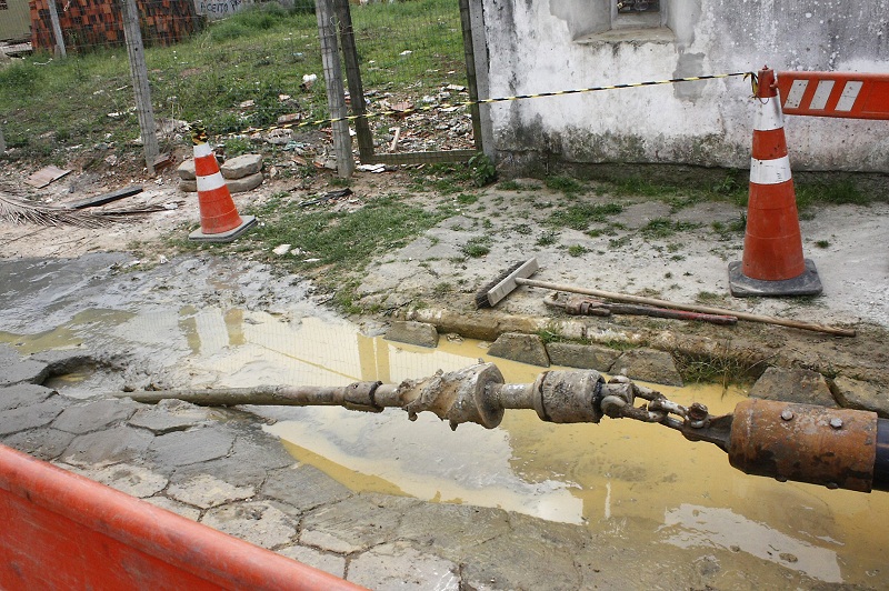 Método não-destrutivo é utilizado em obras da EMASA