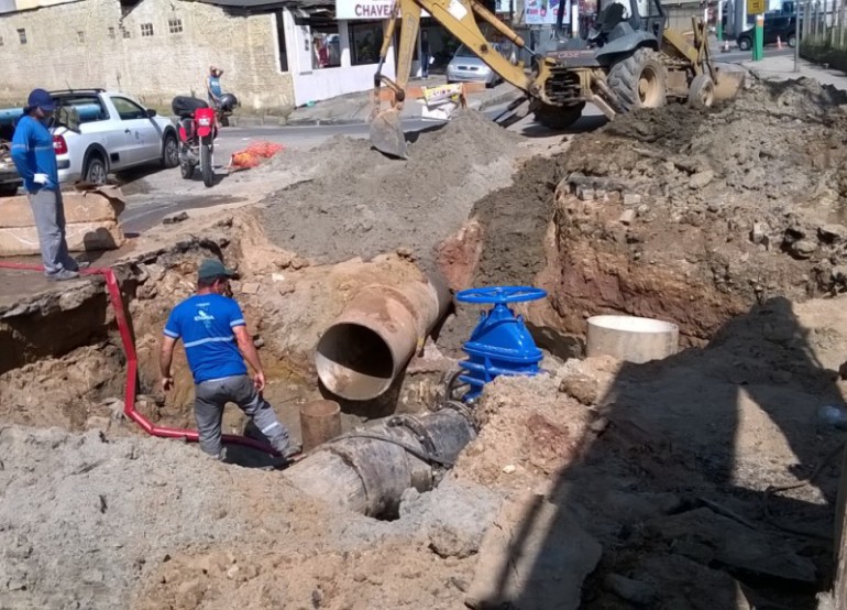 Emasa vai interligar a rede de distribuição de água no Bairro Nova Esperança