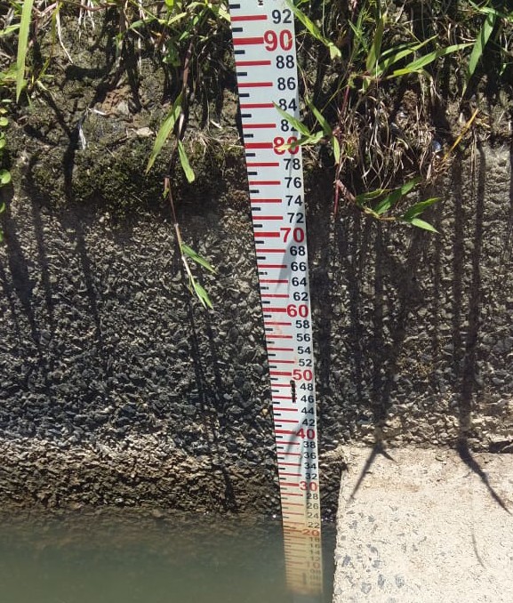 Rio Camboriú continua em Situação de Atenção, apesar da forte chuva