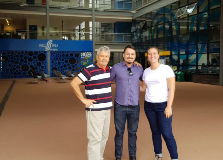 Equipe da Emasa faz visita técnica para conhecer novo sistema de tratamento da água