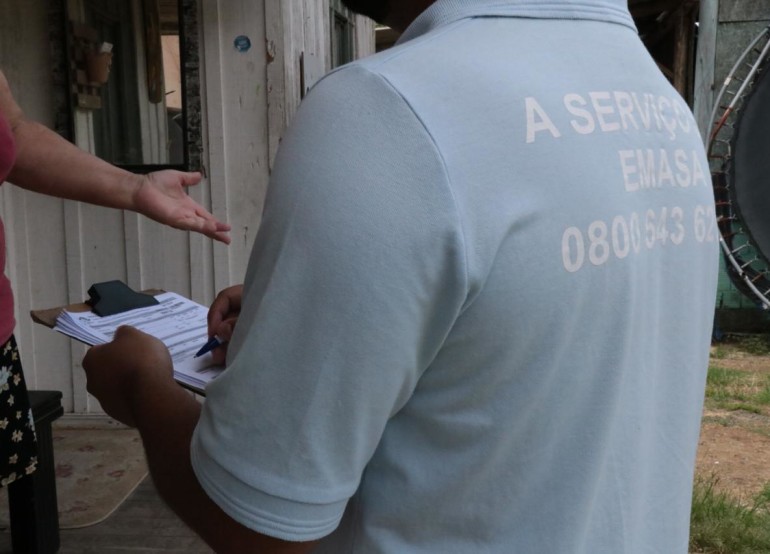 EMASA faz recadastramento de consumidores em Balneário Camboriú