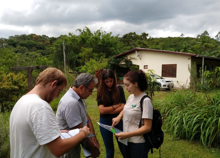 Equipe do Produtor de Água faz vistoria em três propriedades