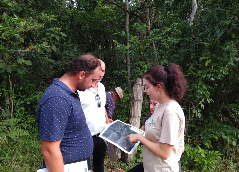 Produtor de Água faz vistoria em duas propriedades e tem nova adesão