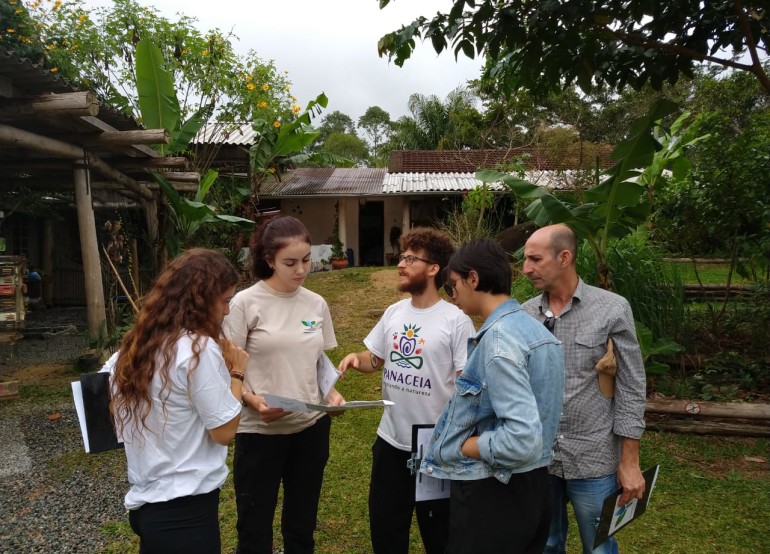 Produtor de Água realiza vistoria em propriedade na Limeira