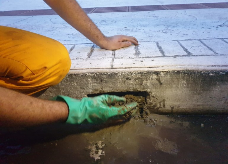 Edifício na Rua 908 é identificado com tubulação de esgoto irregular