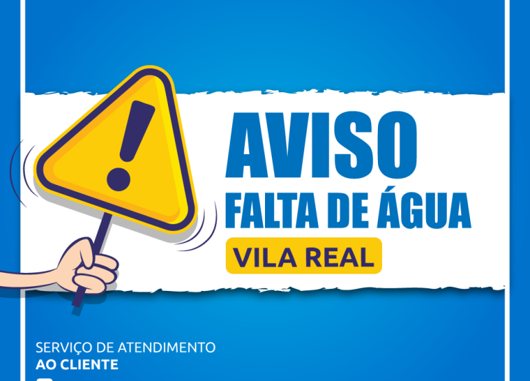 Vila Real poderá ter falta de água nesta terça-feira