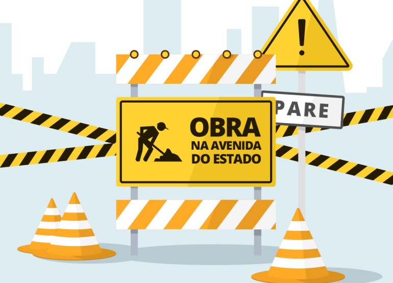 Obra segunda-feira afeta abastecimento do Ariribá e desvio no trânsito da Avenida do Estado