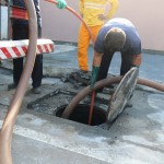 31-07-19- Limpeza preventiva 5ª Av. entre ruas Araranguá e Biguaçu