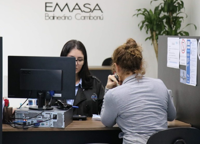 Balcão de atendimento da EMASA estará fechado na segunda-feira (28)