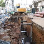 Obra do Emissário na Avenida Alvin Bauer