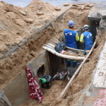 Emissário - Av. Atlântica com Rua 2001 - interligação