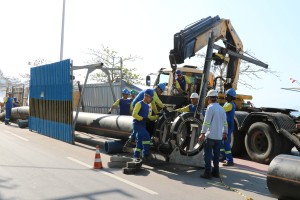 Emissário - Av. Atlântica com Rua 3900