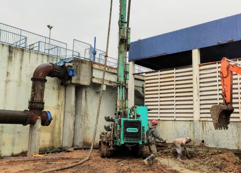 Estação de Tratamento de Água é paralisada para conserto emergencial em adutora