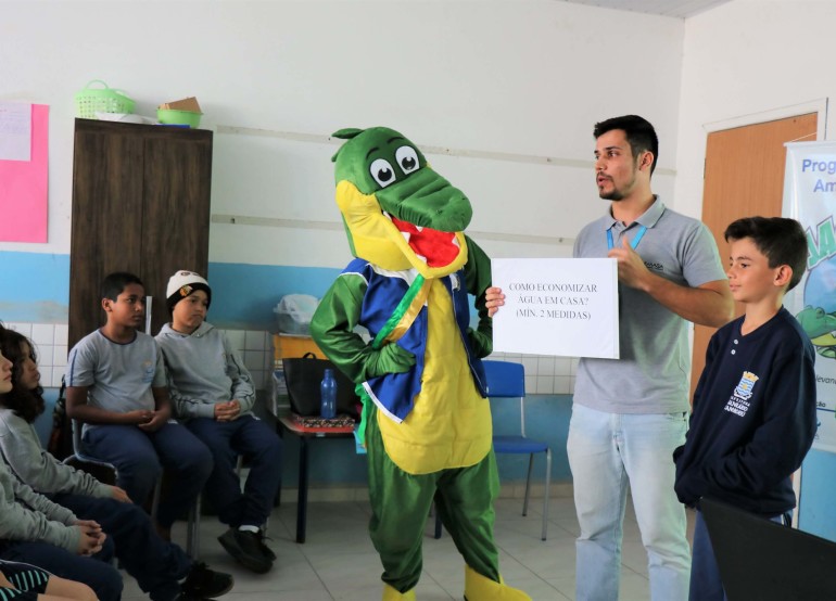 JACAMASA nas Escolas leva aprendizado e diversão aos alunos do CEM Tomaz F. Garcia
