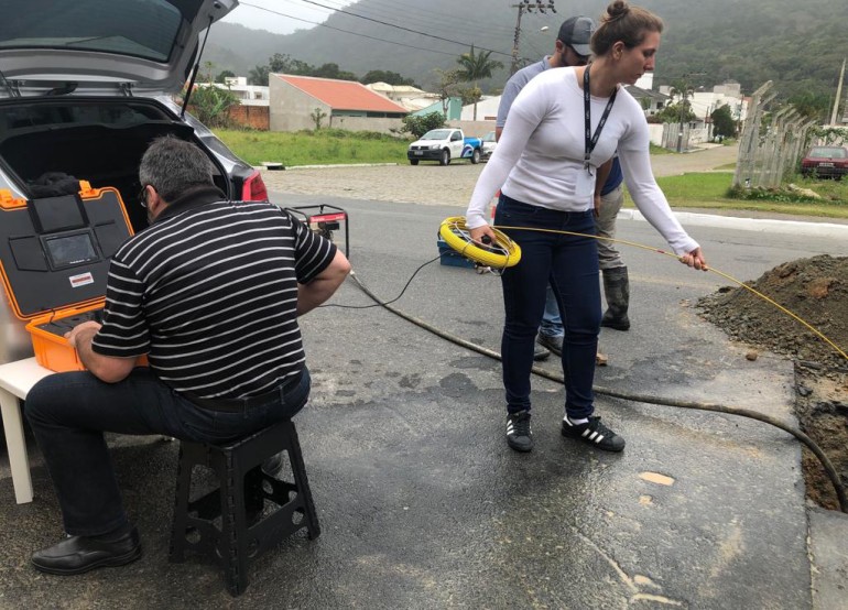Vídeo inspeção acompanha eficiência de produto na limpeza da rede de água