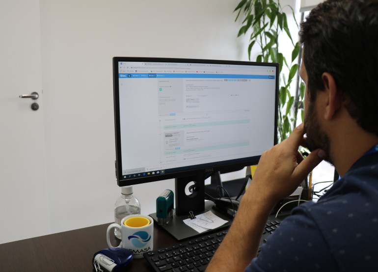 Ferramenta de gestão adotada pela EMASA reduziu mais de 150 mil impressões em um ano